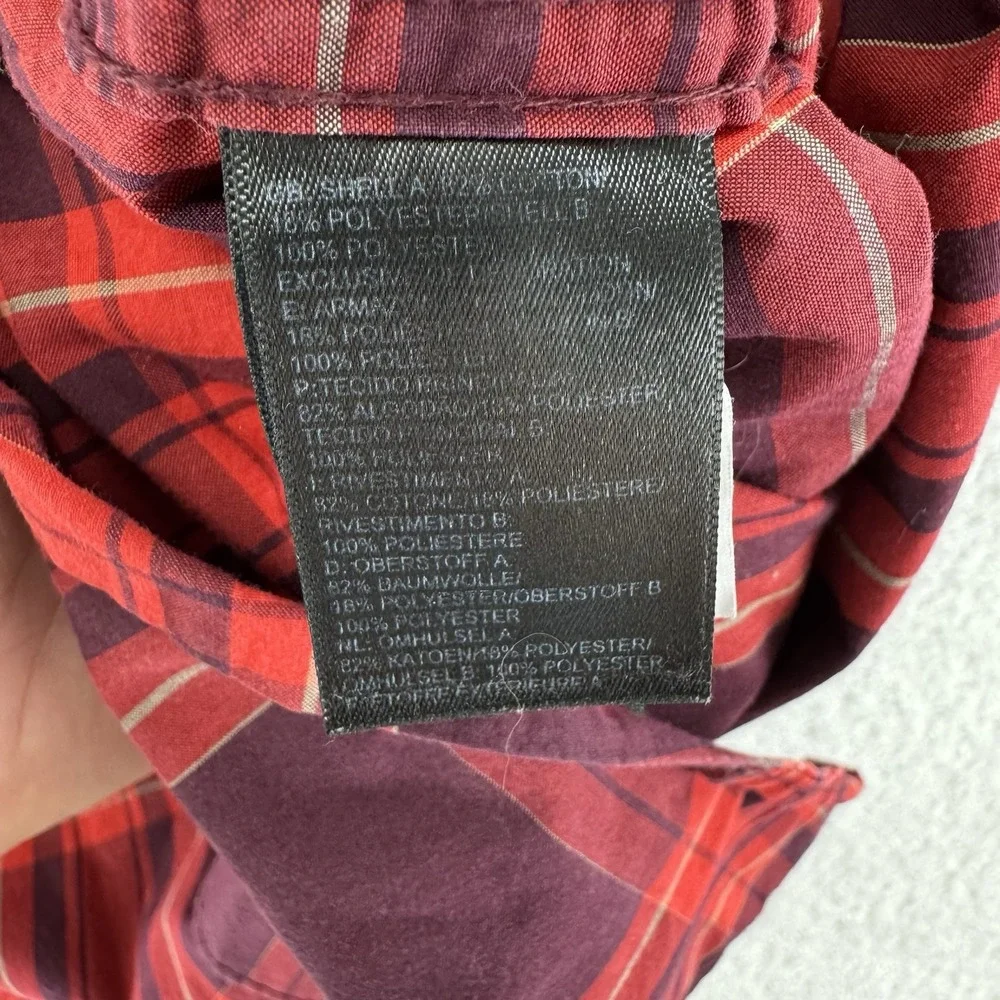 The North Face Long Sleeve Vented Button‎ Up Shirt Mens XL